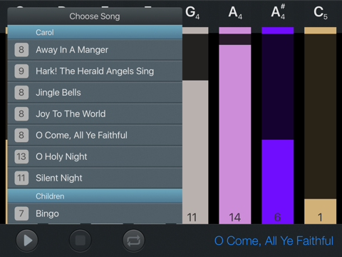 Handbell Choir iPad screenshot 1 - Entertainment app