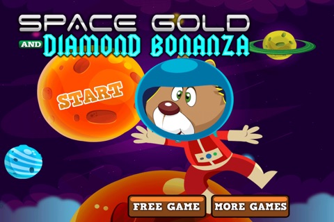 A Space Gold And Diamond Bonanza screenshot 3
