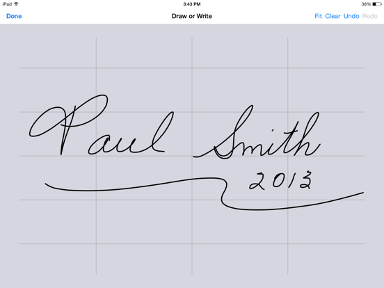 A+ Signature iPad app afbeelding 3