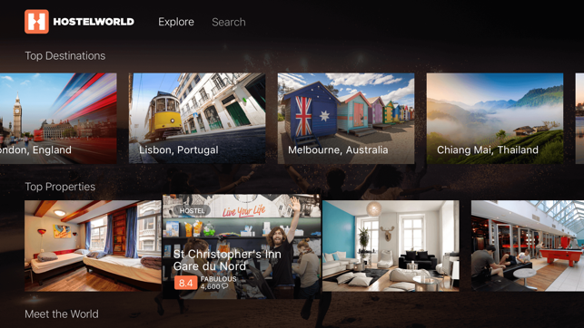 Hostelworld: Hostel Travel App Screenshot
