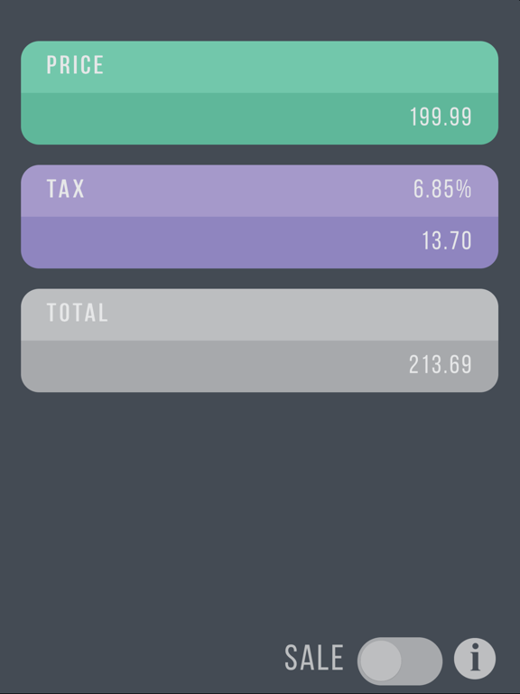 Screenshot #4 pour A Sales Tax Calculator