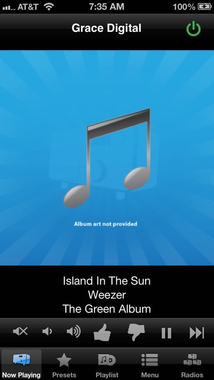 Grace Digital – Remote Control