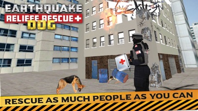 地震救援・救助シミュレータ: 地震の被害者を助けるための救助スニファー犬を再生します。のおすすめ画像3