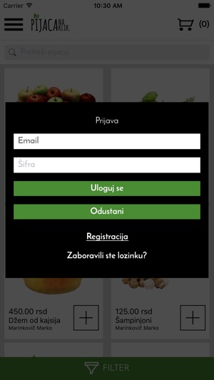 Pijaca na klik