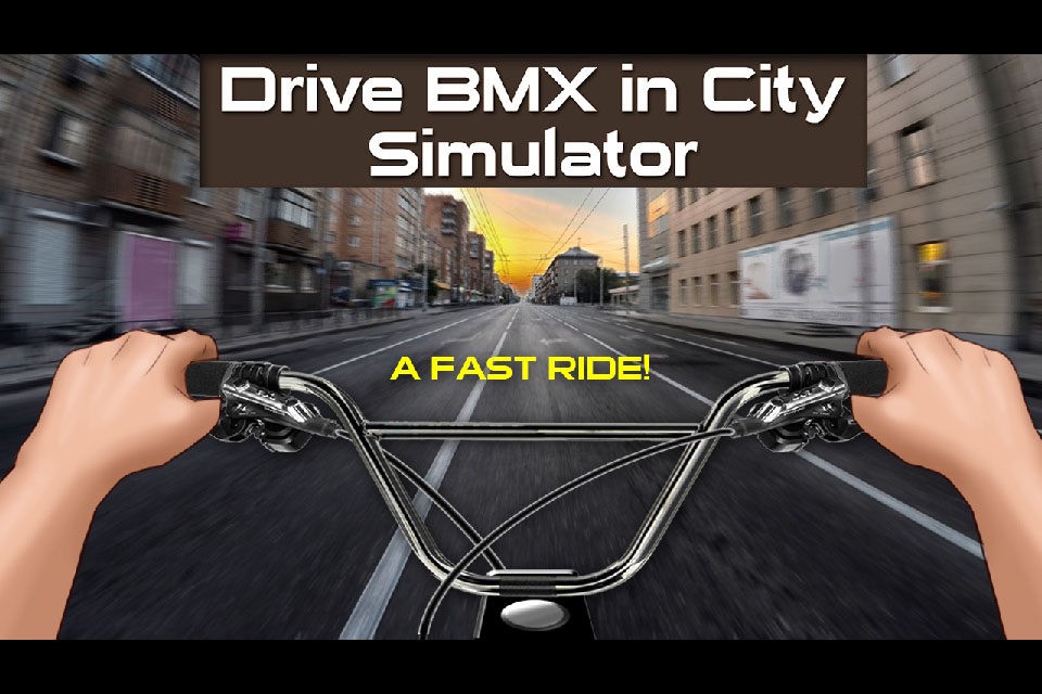 Drive BMX in City Simulator screenshot 3