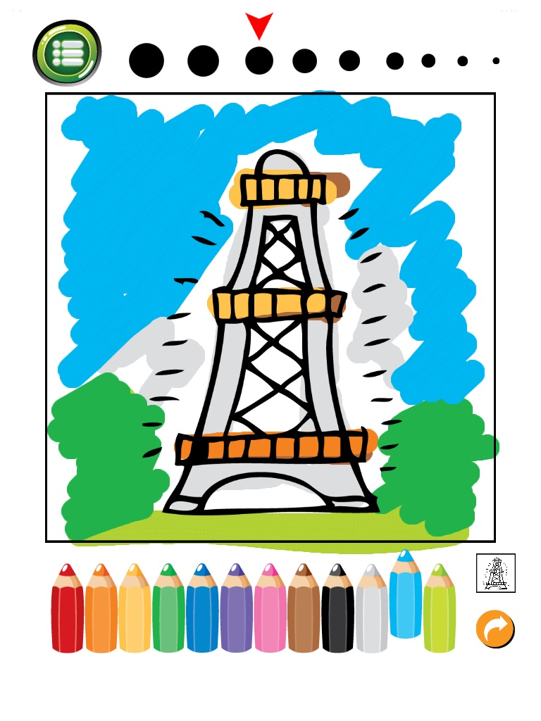 House And Castle Coloring Book : Free for Kids And Toddlers!