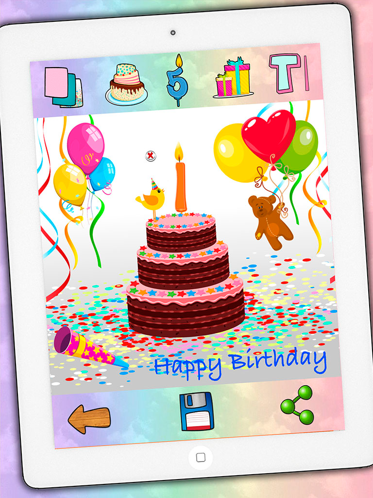 Create your birthday cake