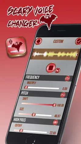 Game screenshot Страшная изменитель голоса 2016 – Запись звука эффекты apk