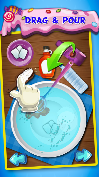 Candy Maker-free hot sweet food fun Cooking game for kids,girls & teens & family iPhone screenshot