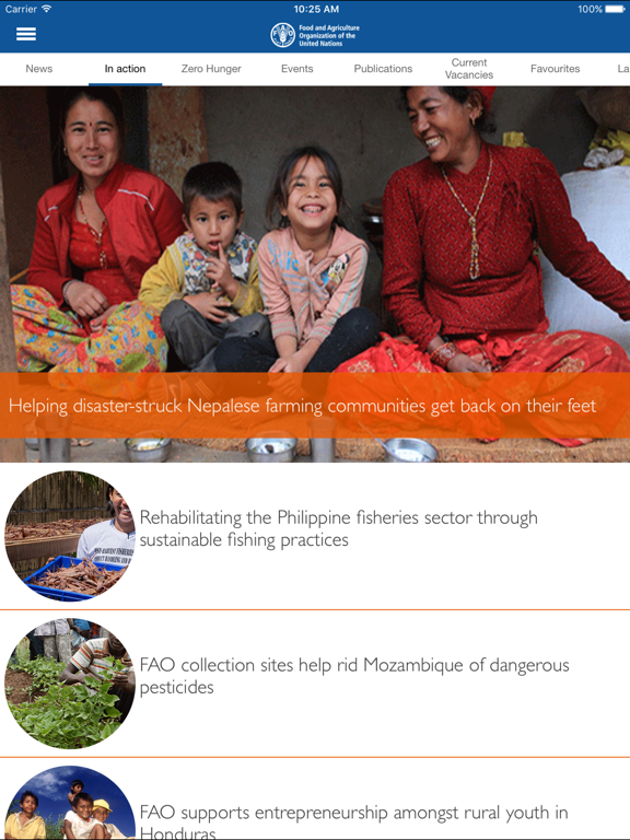 Screenshot #5 pour FAOnow