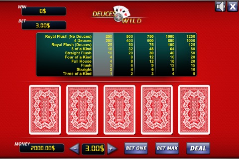 Video Poker - Texas Hold'em screenshot 2