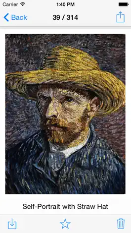 Game screenshot Van Gogh 314 Paintings HD Ad-free - Famous paintings of Van Gogh hack