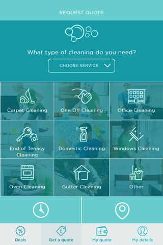 Cleaning - Book Your Trusted, Professional Carpet Cleaner in Seconds screenshot 2