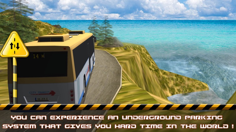 Tourister Bus driver 3D Parking: hill city