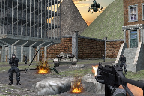 Cell of Army Gear War Shooter screenshot 2
