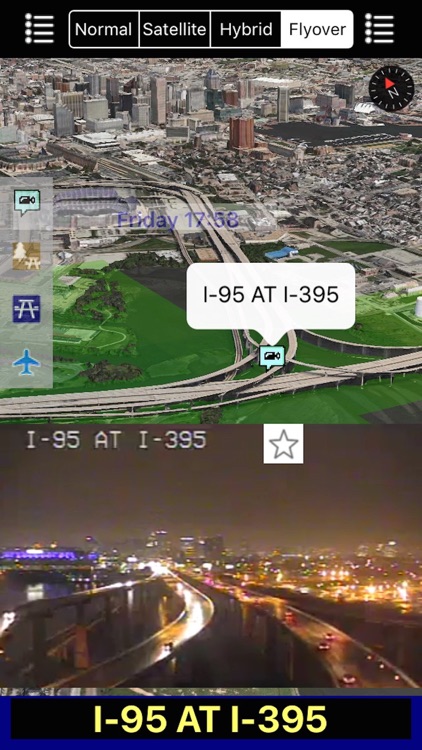 Maryland/Baltimore NOAA Radar with Traffic Cameras 3D Free