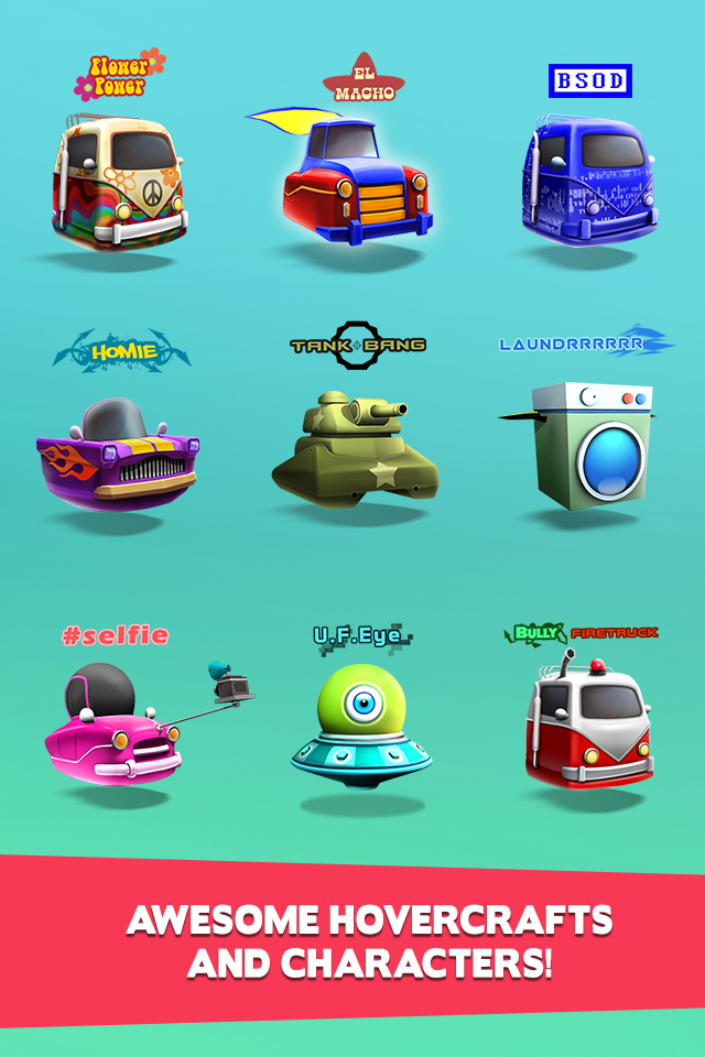 Bring Me Home-Endless Road Crossing with Hopper Hovercraft