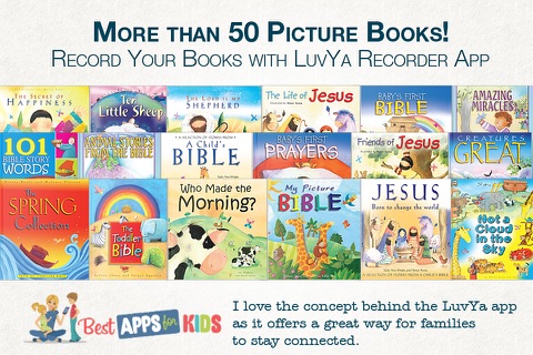 101 Christian Books LuvYa Listener for Kids – Listen your recorded Children's Bibles, Devotions and Prayers screenshot 3