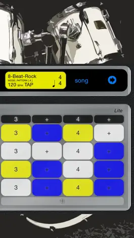 Game screenshot Rhythm Machine - Lite - The drum machine for practicing! apk