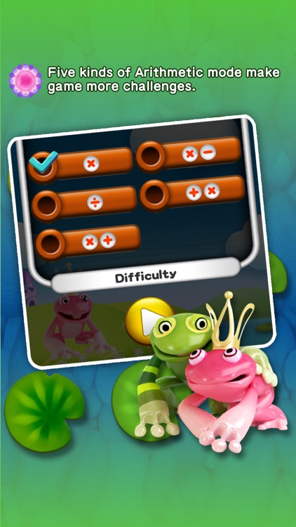 Math Frogger - Math Siege Advance Educational Game for kids