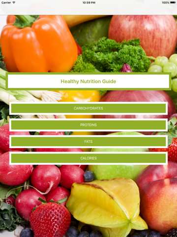 Screenshot #4 pour Healthy Nutrition Guide