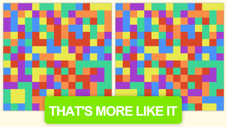 #3. Impossible Pixels Spotter ~ An awesome and addicting & amazing popular brain challenge find all the color differences game (iOS) 由: 光耀 宁