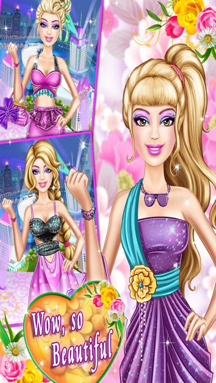 Pink Girl Beauty Bath - Girls game screenshot-4