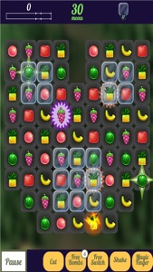 Happy Fruit Match Three screenshot #1 for iPhone