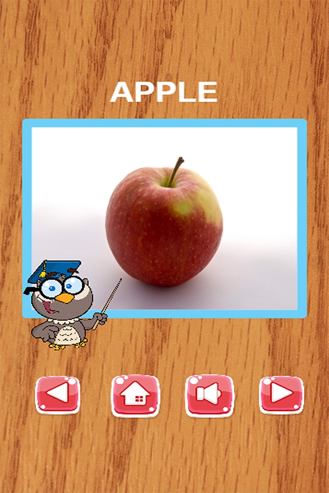 Education Game Learning English Vocabulary With Picture - Fruit screenshot 2