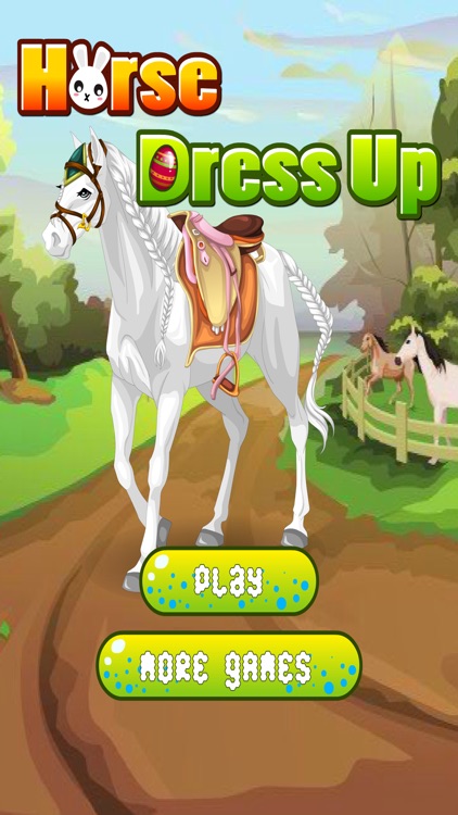 Horse Dress up - Dress up  and make up game for kids who love horse games