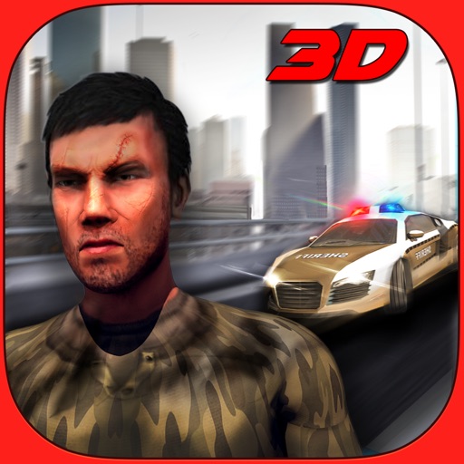 Police Arrest Car Driver Simulator 3D – Drive the cops vehicle to chase down criminals icon