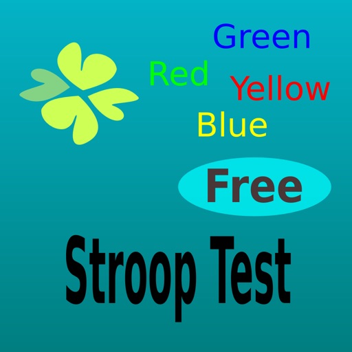 Stroop Test J Free iOS App
