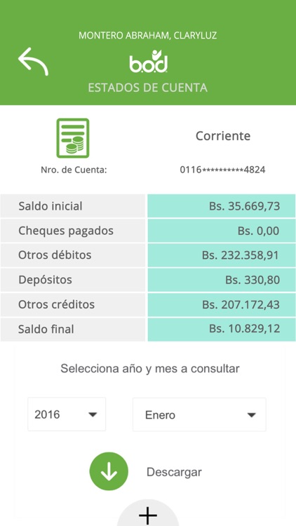 Estado de Cuenta Digital B.O.D