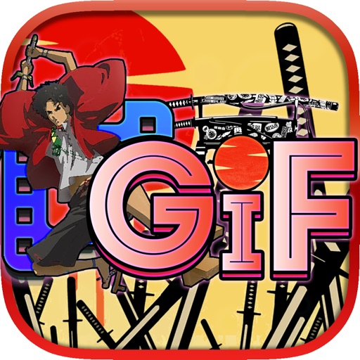 GIF Maker Anime & Manga Pro : Animated & Video Creator – “ Samurai Champloo Edition ” icon