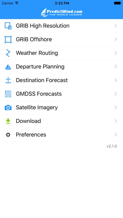 PredictWind Offshore Weather