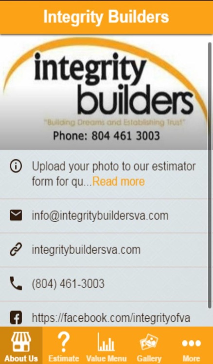 Integrity Builders Pricing App