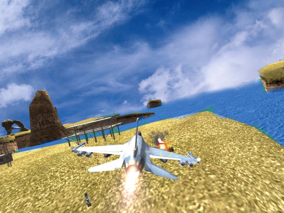Screenshot #6 pour F16 Jet Air Battle Dogfight