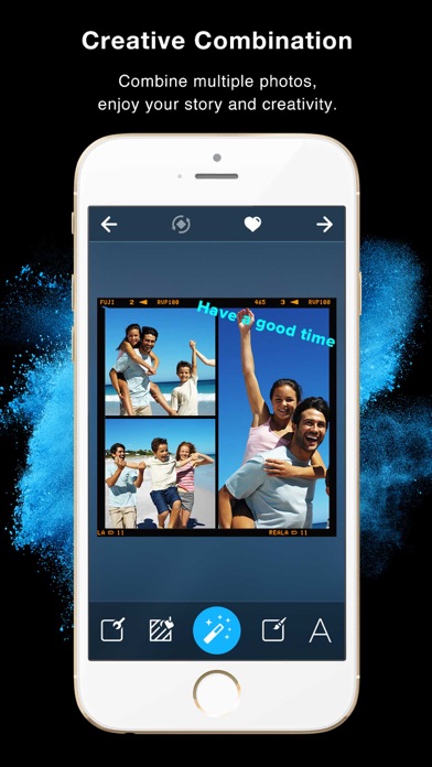 Screenshots of Framatic - Photo Collage and Pic Frame Stitch for Instagram FREE for iPhone