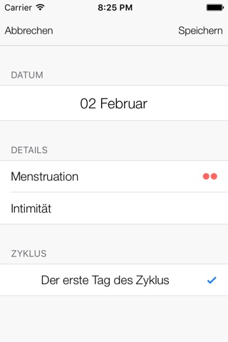 Fertility and Period Tracker screenshot 4