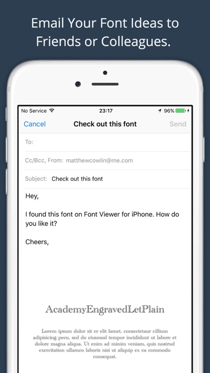 Font Viewer Premium - The Typeface Font Book for Designers & Artists