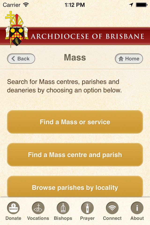 Archdiocese of Brisbane screenshot 3