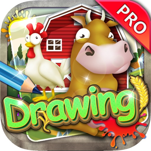 Drawing Desk Hay Day : Draw and Paint Coloring Books Edition Pro icon