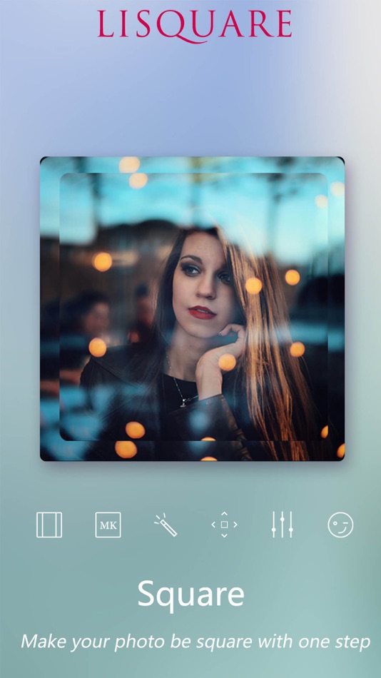 Lisquare - insta square by Lidow editor and photo collage maker photo editor - 1.3 - (iOS)