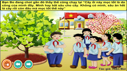 Screenshot #2 pour Ba bạn nhỏ trồng cây (Truyện thiếu nhi từ tác giả Hiền Bùi)