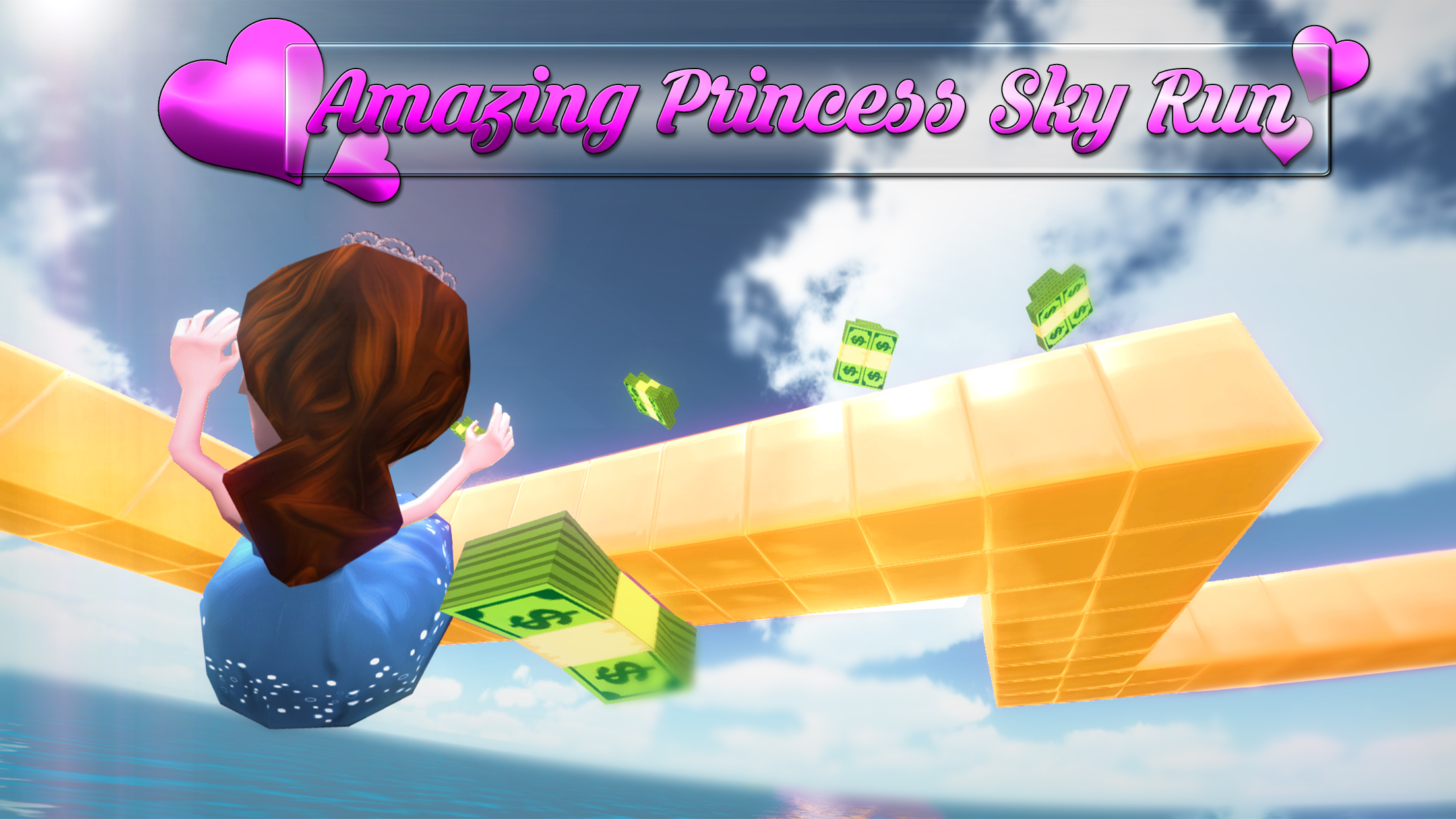 Amazing Princess Sky Run screenshot 4