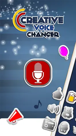 Game screenshot Creative Voice Changer and Ringtone Maker – Alter Sounds or Songs with Cool Recording Button mod apk