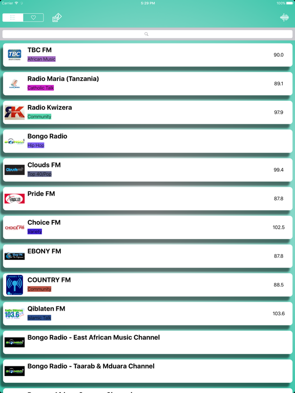 Screenshot #5 pour Tanzania Radio Live - Music, News and Sports Free Online