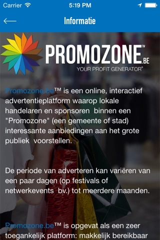 Promozone screenshot 2