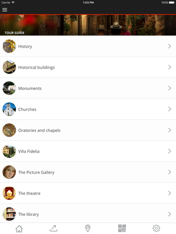 Spello Turismo iPad screenshot 4 - Travel app