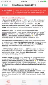 SmartIntern: Sepsis 2016 screenshot #5 for iPhone